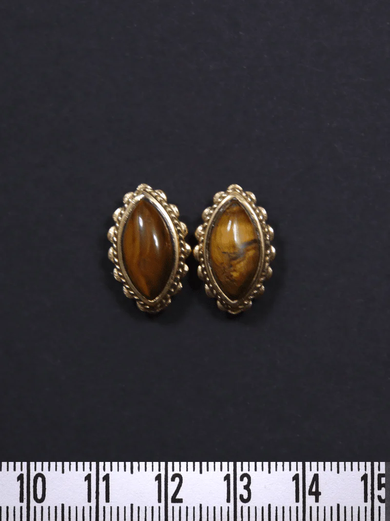 2 Pierres marquises serties de laiton - Image 3
