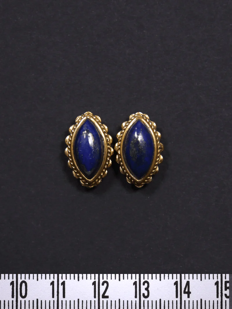 2 Pierres marquises serties de laiton - Image 6