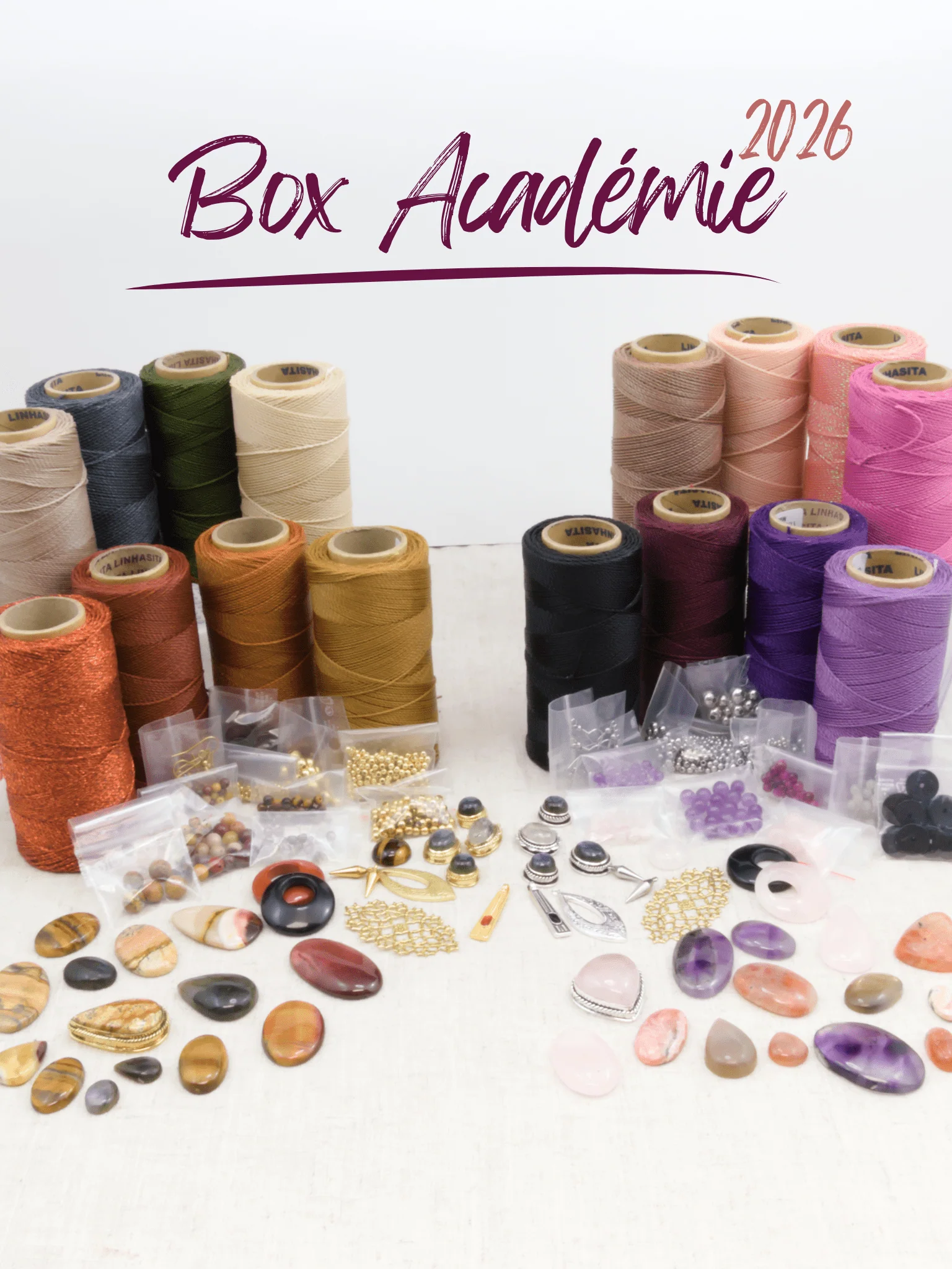 Box matériel Solyluna Académie – Kit complet de micro-macramé pour la promo 9