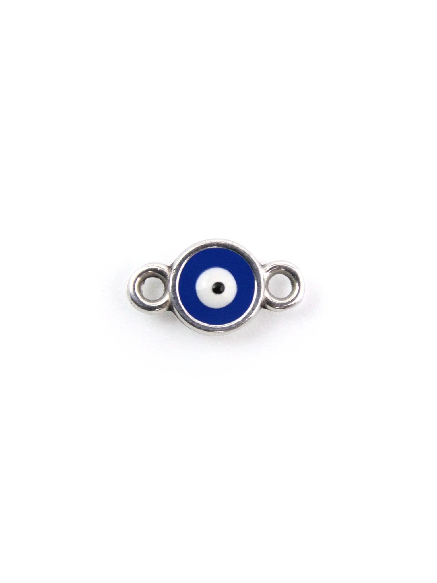 Connecteur rond en zamak avec œil protecteur et émail – 8 mm - Image 5