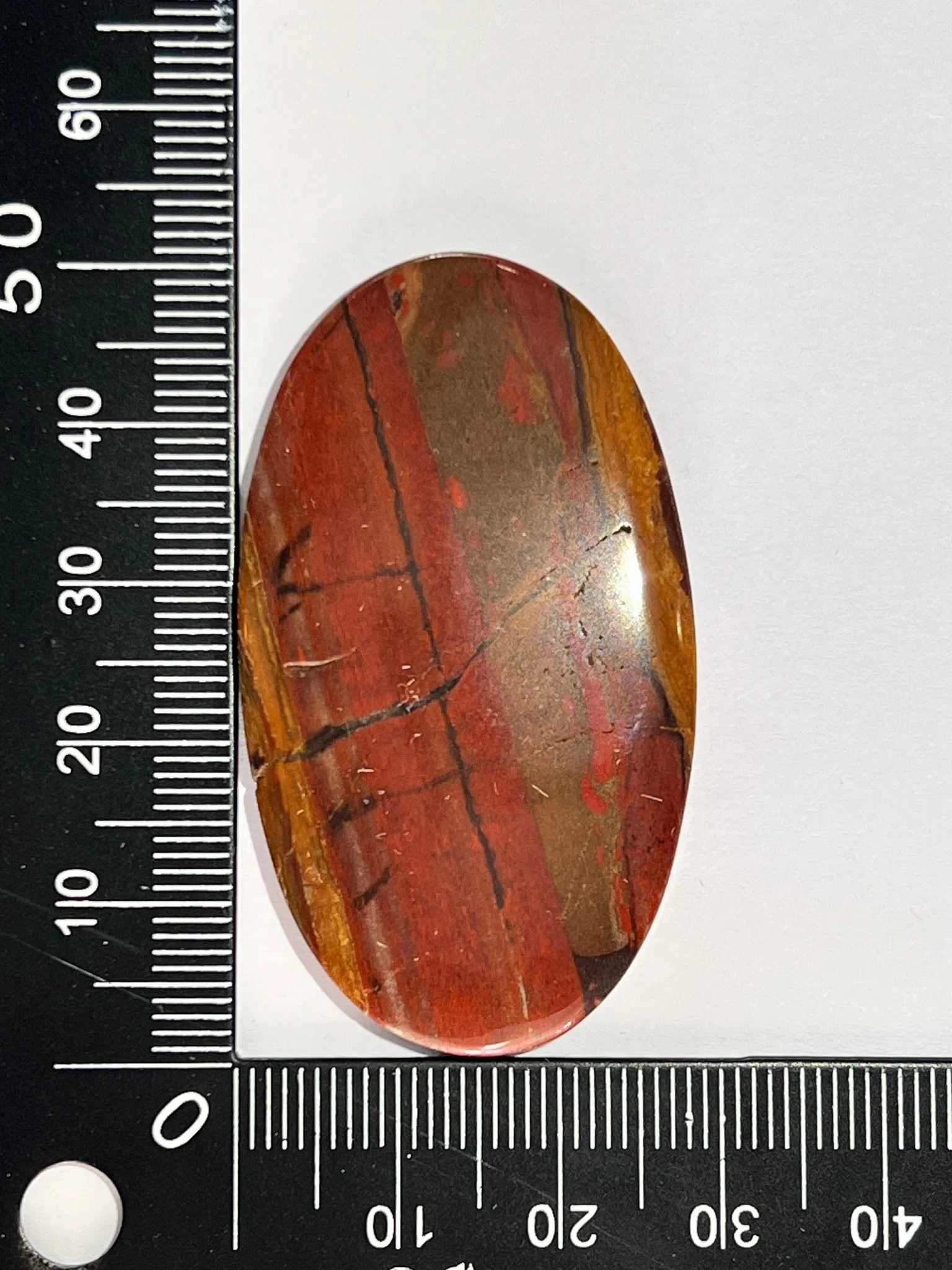Jaspe Peau De Serpent n°5 (5cm x 2,9cm)