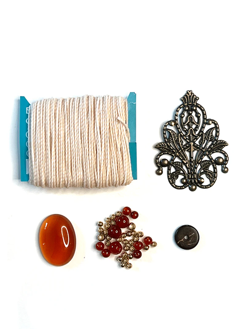 kit DIY collier "Méloé" + Vidéo - Image 3