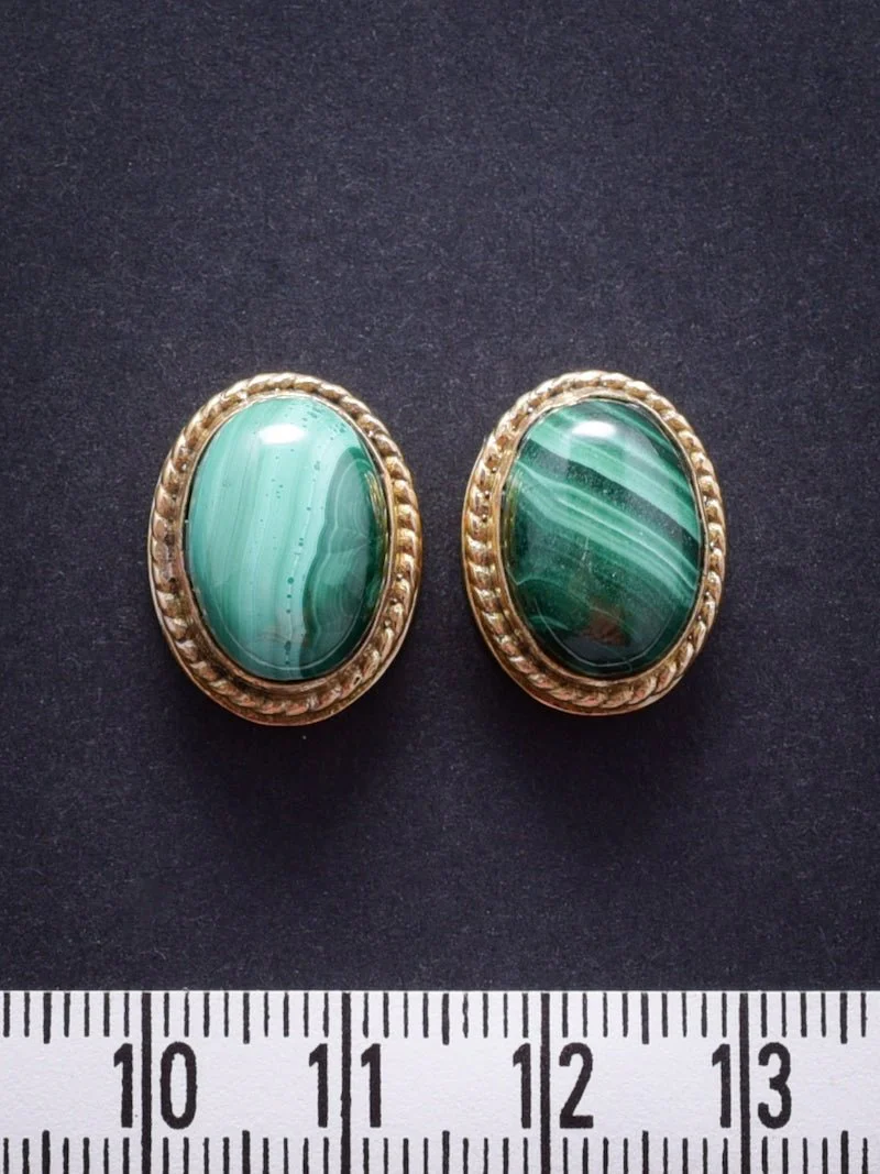 2 Pierres serties de laiton de 17 mm - Image 11