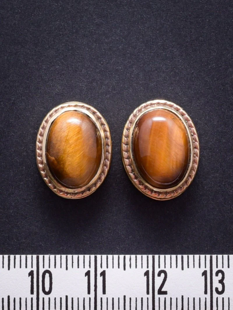 2 Pierres serties de laiton de 17 mm - Image 12