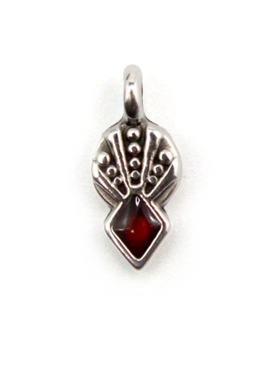 Charm pointe géométrique - 6x10mm - Ø1.7mm - Image 9