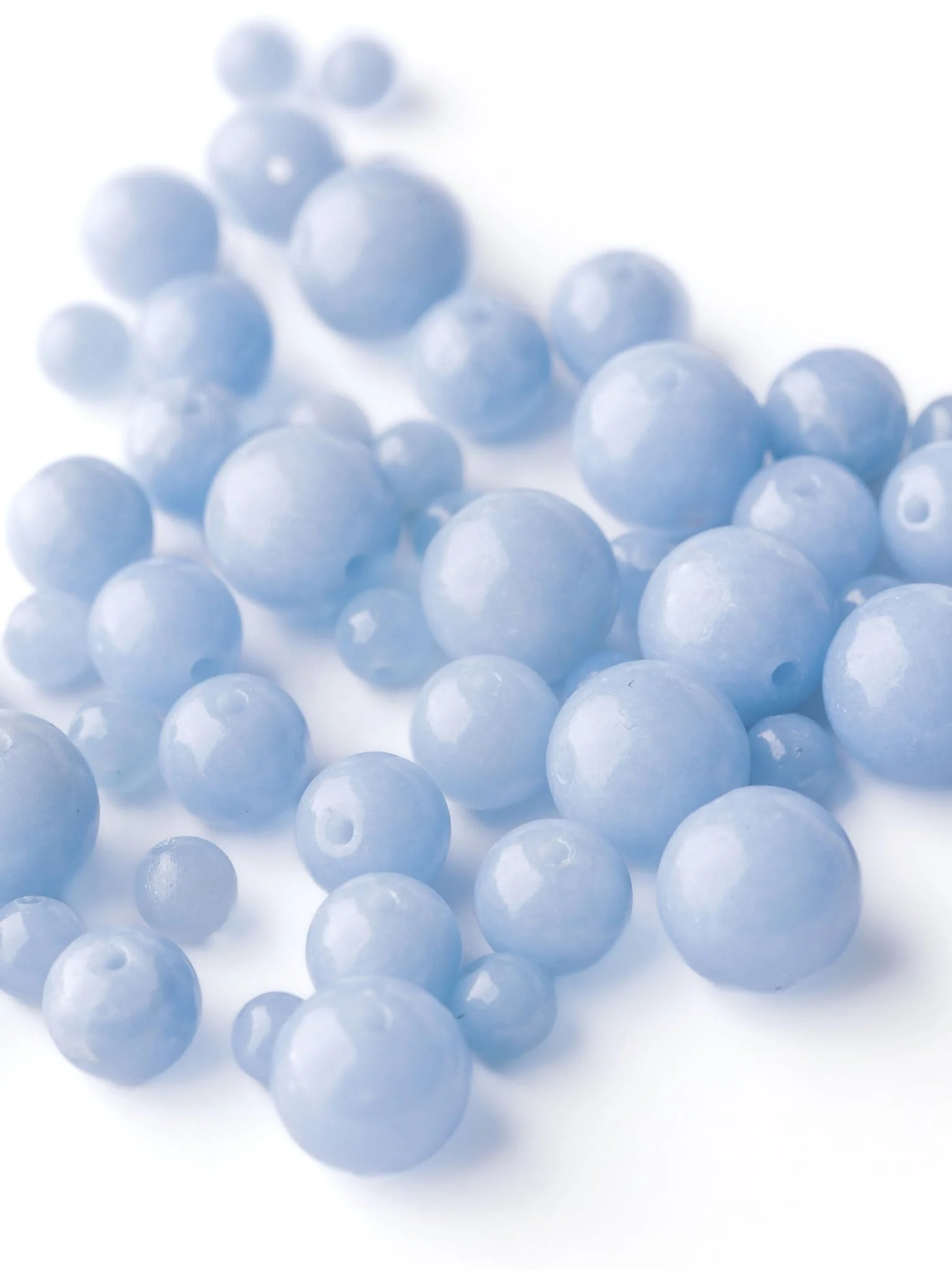 Perles d'Angélite