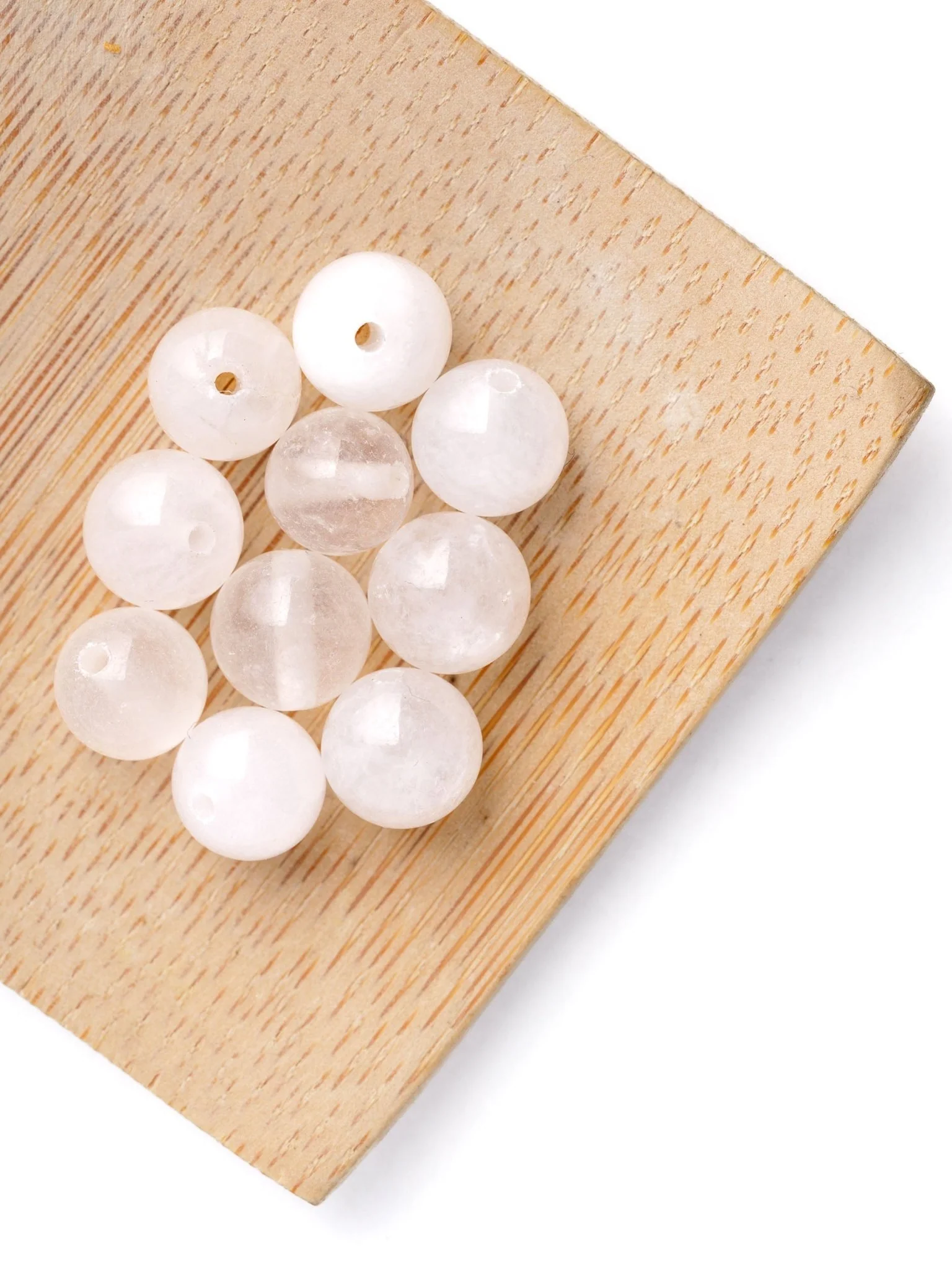 Perles de Jade Blanc - Image 4