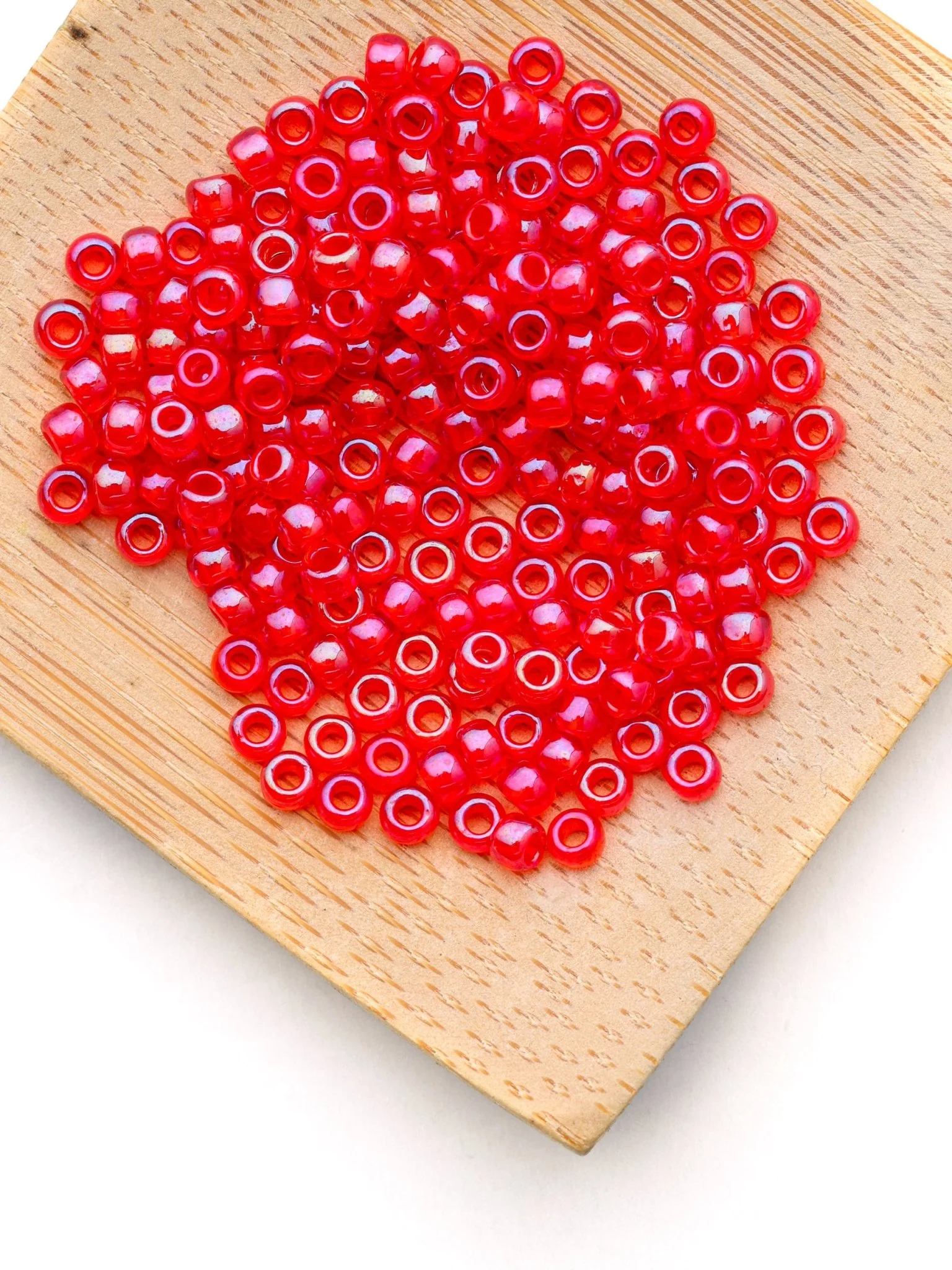 Perles de rocailles - Framboise - Image 2