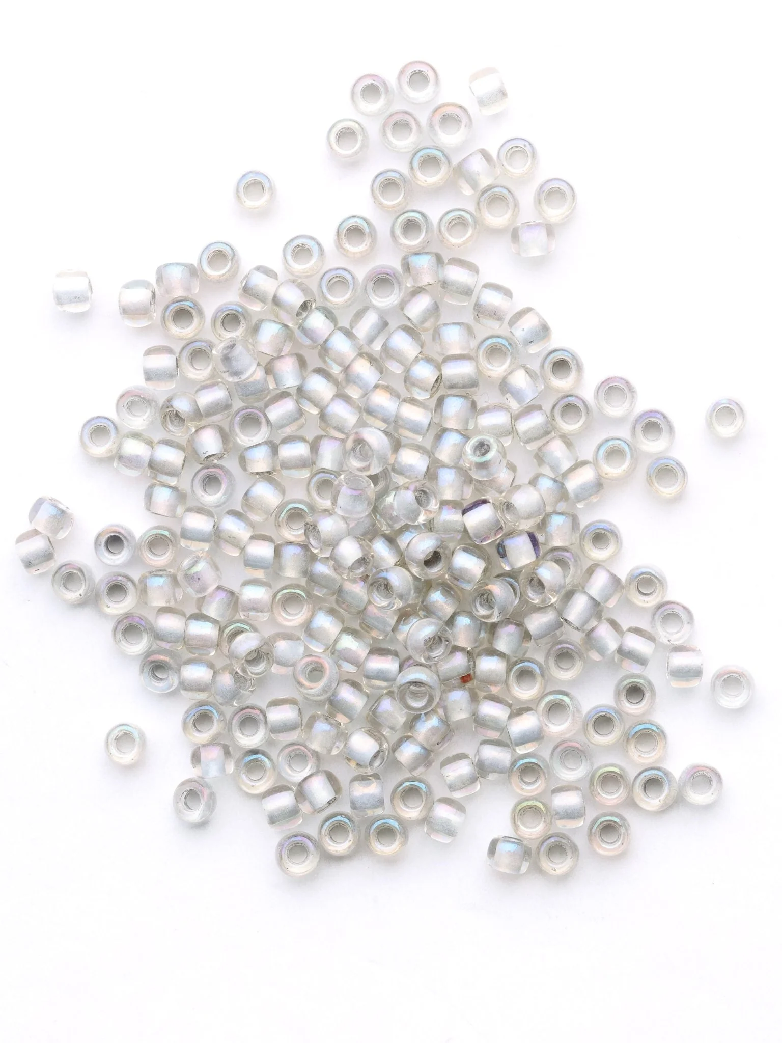 Perles de rocailles - Gris