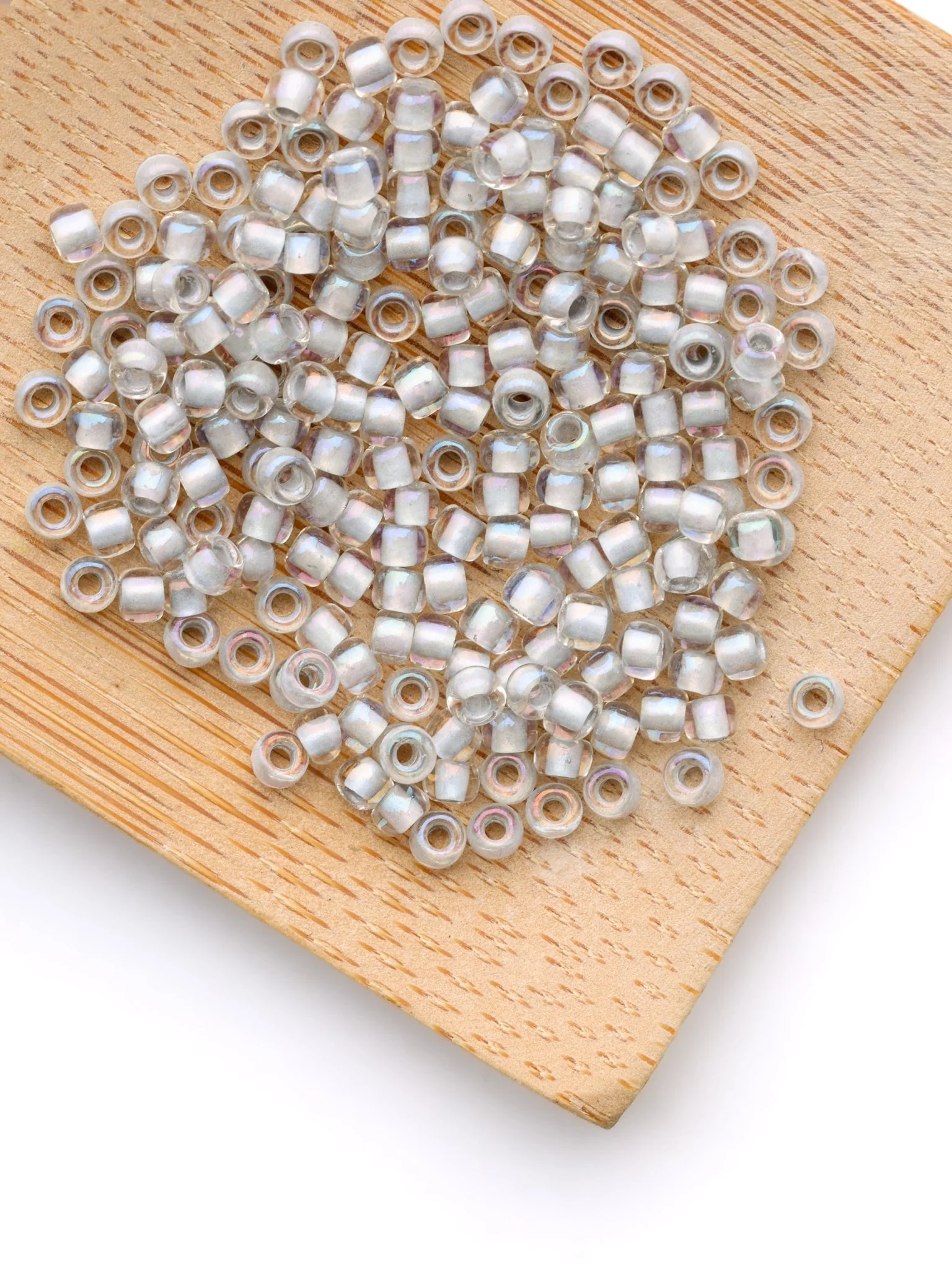 Perles de rocailles - Gris - Image 2